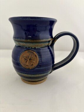 Vintage Mug Japanese Art Pottery Stoneware Mug NWOT
